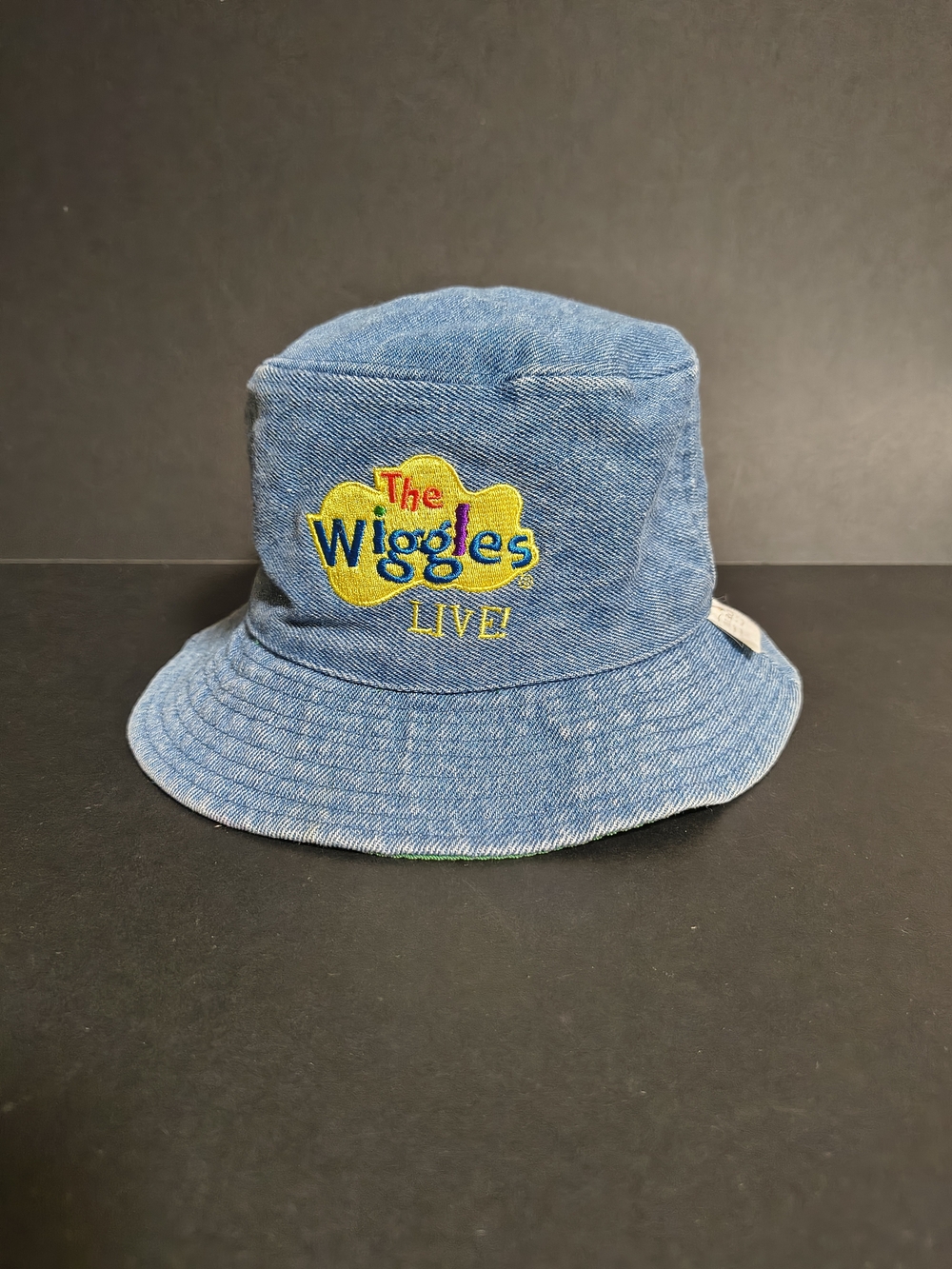 Vintage The Wiggles Live & Dorothy The Dinosaur Reversible Bucket Hat OSFA